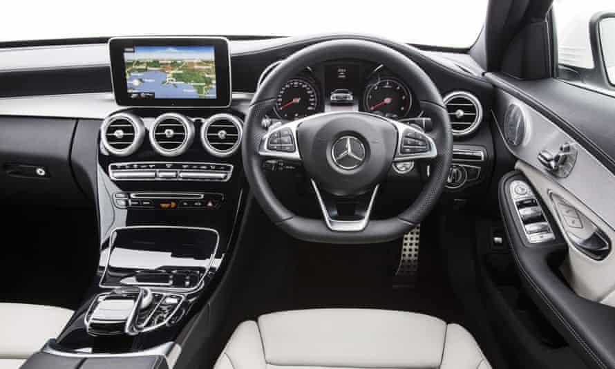 Mercedes Benz C300 Bluetec Hybrid Amg Car Review Motoring The Guardian