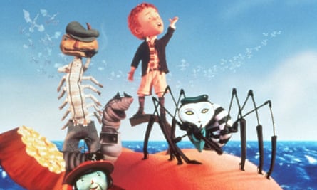 James and the Giant Peach from the 1995 film adaptation.