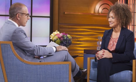 Rachel Dolezal interviewed by Matt Lauer on NBC.