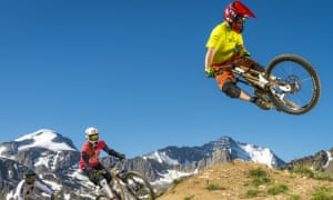 VTT à Tignes