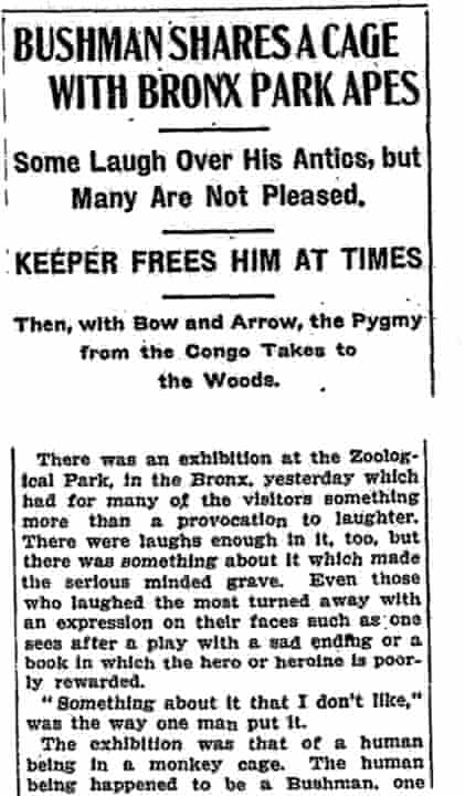 The Man Who Was Caged In A Zoo Pamela Newkirk World News