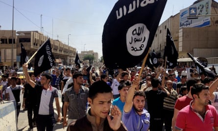 A pro-Islamic State group in Mosul, Iraq