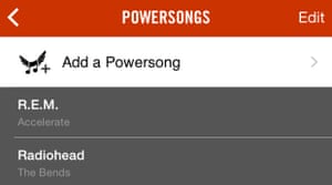 nike power songs