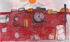 ‘A painter of brute matter and even more squalid inclinations’ ... The Hill (1971) by Philip Guston. Courtesy the estate of Philip Guston/Timothy Taylor