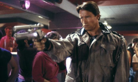 He's back … Arnold Schwarzenegger in The Terminator.
