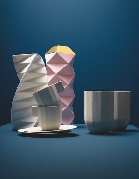 origami-inspired homewares