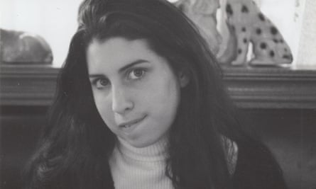 The calm before the storm… a young Amy Winehouse.