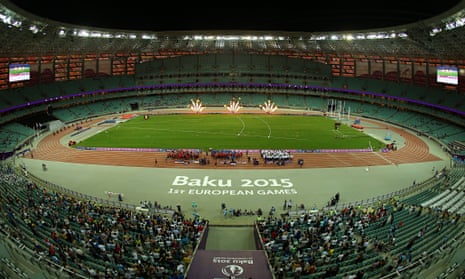 Athletics at Baku's European Games