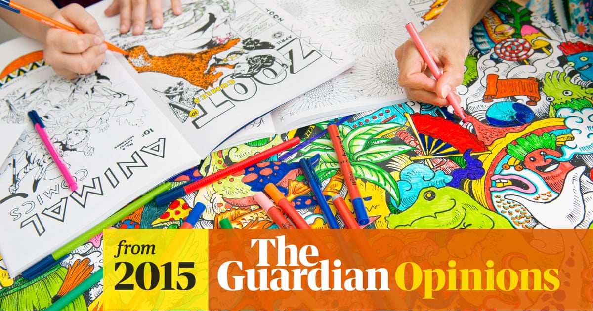 Download Adult Colouring In Books The Latest Weapon Against Stress And Anxiety Publishing The Guardian