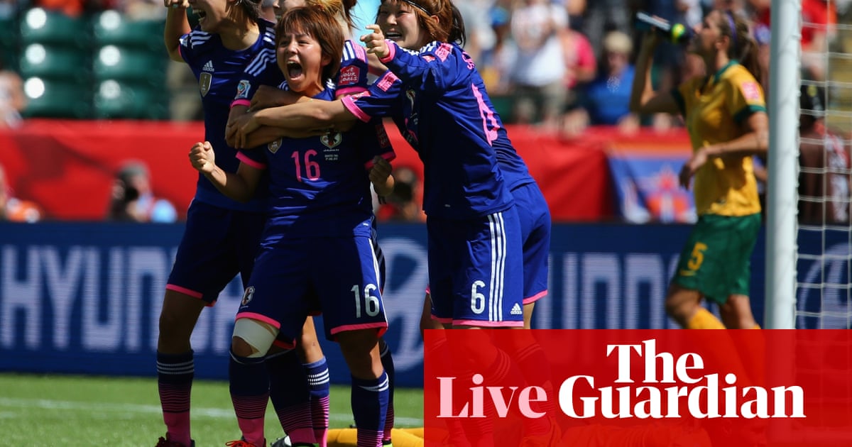 Women's World Cup quarterfinal Australia v Japan as it happened