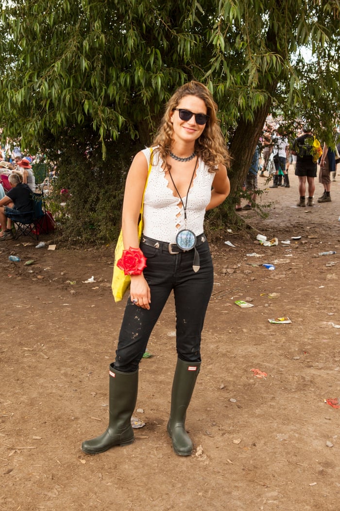 Glastonbury 2015 Festival Style Strong Looks All Round Glastonbury 2015 The Guardian
