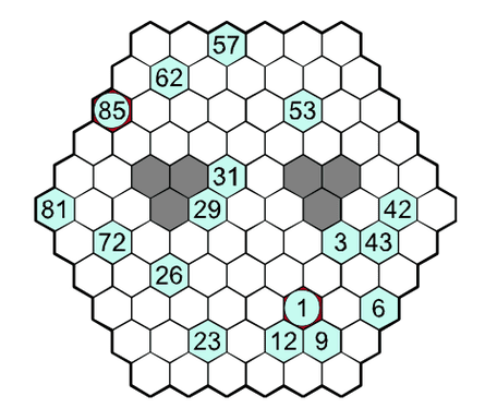 Did you solve it Is beehive Hidato the new Sudoku Mathematics