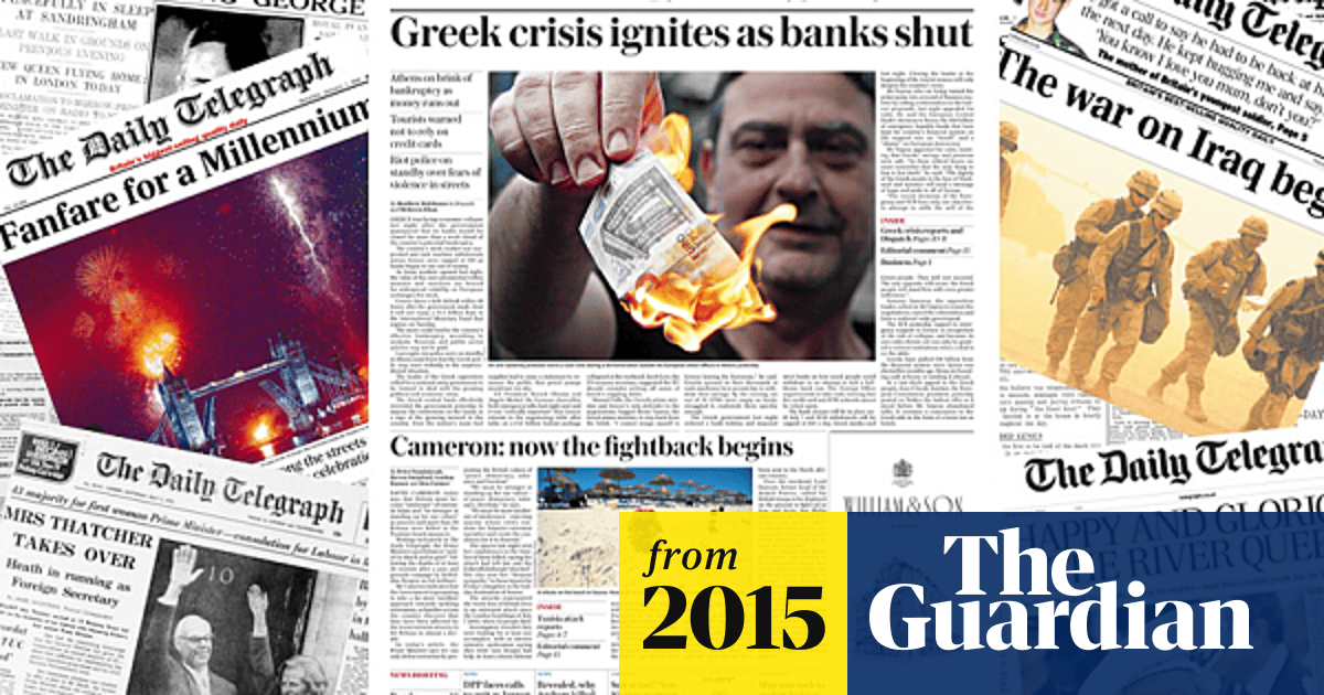 New Look Daily Telegraph Is Easy On The Eye For Modern Readers Media The Guardian New Look Daily Telegraph Is Easy On The Eye For Modern Readers Media The Guardian