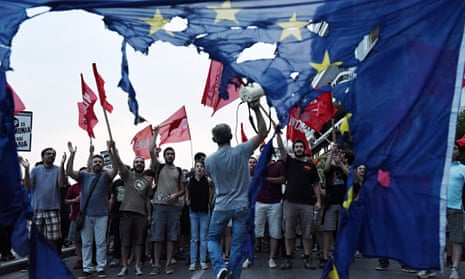 Anti-EU protests in Thessaloniki