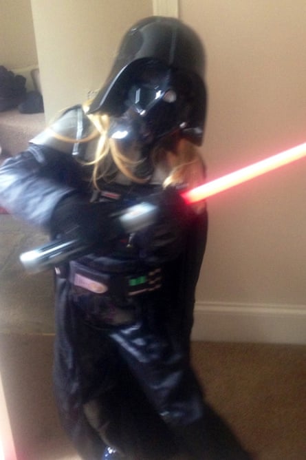 Izzy as Darth Vader