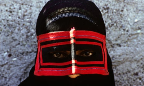 A woman wearing a niqab in Iran’s Hormozgan province, which has the highest incidence of FGM in the country. Niqabs are only worn in southern provinces.