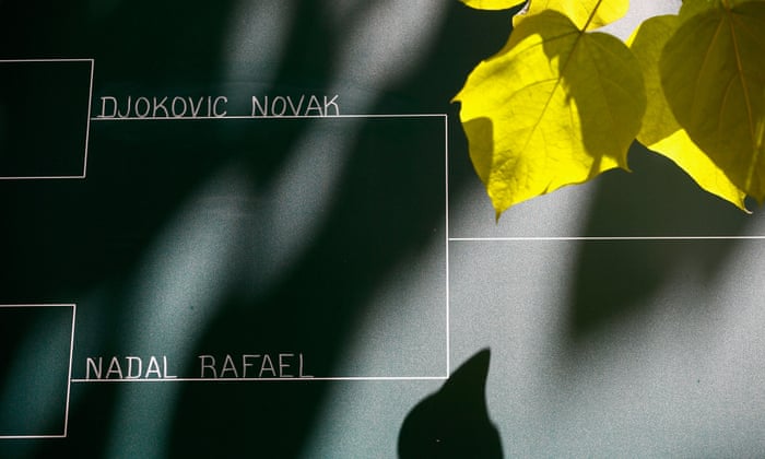 The men's quarter-final draw lines up a blockbuster: Novak Djokovic v Rafael Nadal.