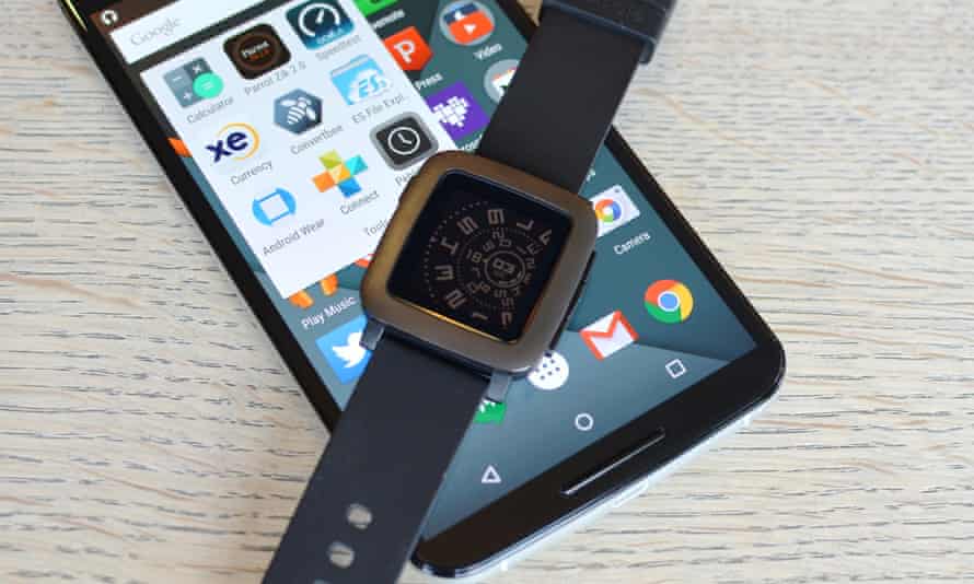 Pebble Time Review Better On Android Than Iphone Smartwatches The Guardian