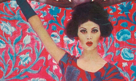 Art Nouveau fashion using the Liberty print 'Constantia', 1961 – traditional prints were reinterpreted by a new generation of fashion designers.