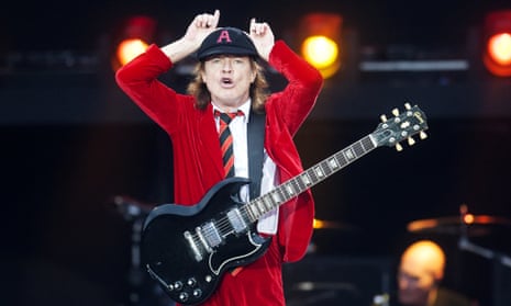 Angus Young of AC/DC