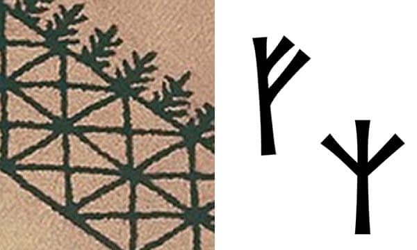 Kendall Jenne's carpet and Runestones