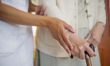 Carer and older woman