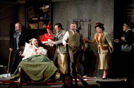 Puccini’s Gianni Schicchi at Holland Park, London.