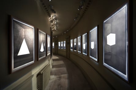 James Turrell's LightSpace installation at Houghton Hall: First Light - Etchings in Aquatint, 1989-90.