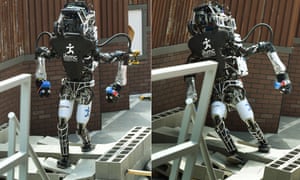 The Running Man robot, developed by team IHMC Robotics, from Florida’s Institute of Human and Machine Cognition.