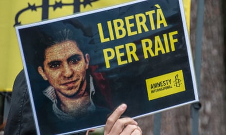 Raif Badawi protest