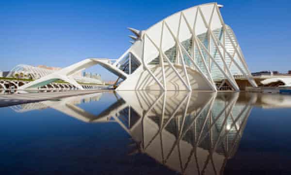 Science Museum, City of Arts and Sciences, Valencia, Spain.