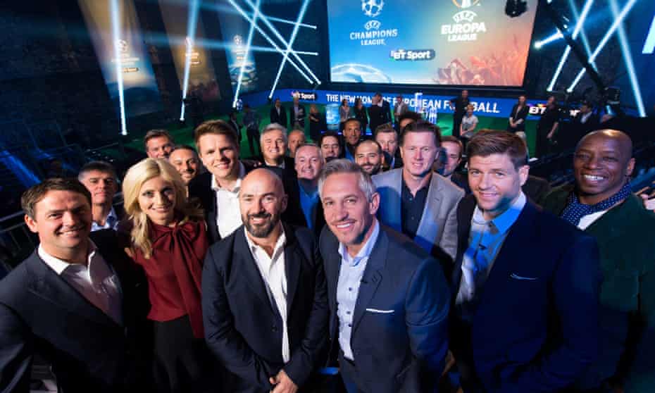 BT Sport's Champions League launch.