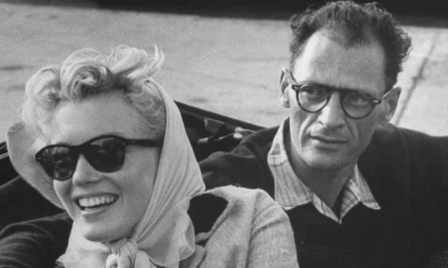 Marilyn Monroe and Arthur Miller pictured in 1956, shortly after their marriage.