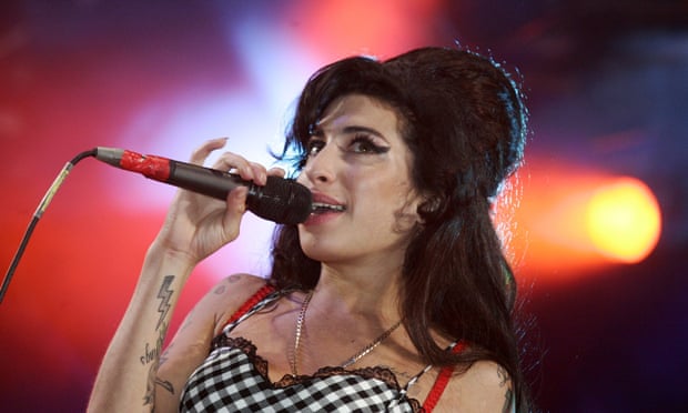 Amy Winehouse … Performing in London in 2007.