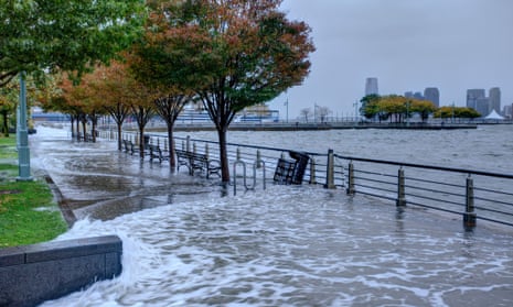 Flooding from Hurricane Sandy in New York