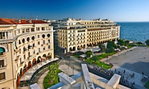Partial View Of Aristotelous Square One Of The Main Squares Of Thessaloniki Partial View Of Aristotelous Square One Of The Main Squares Of Thessaloniki
