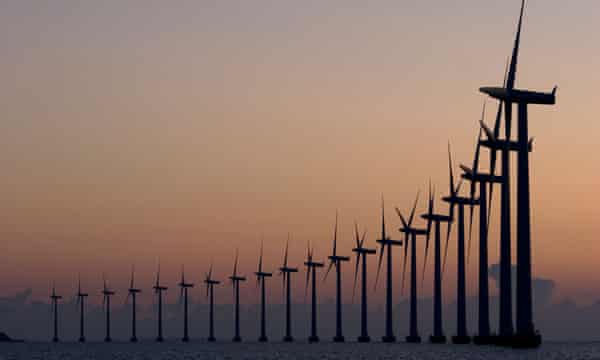 Wind Power Generates 140 Of Denmark S Electricity Demand Environment The Guardian
