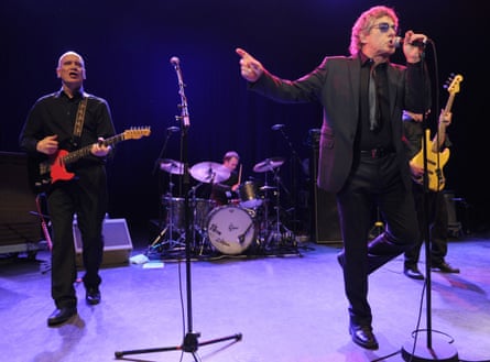 Wilko Johnson and Roger Daltrey live in London in February 2014.