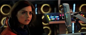 All aboard… Jenna Coleman.