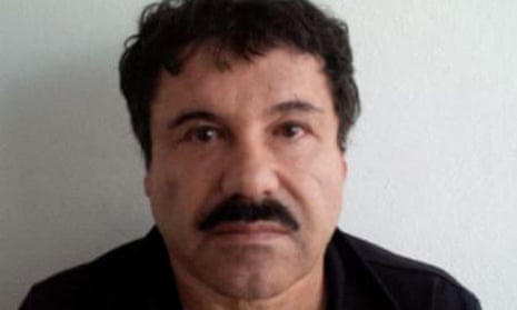 Mugshot of Joaquin Guzman who has gone missing from prison again.