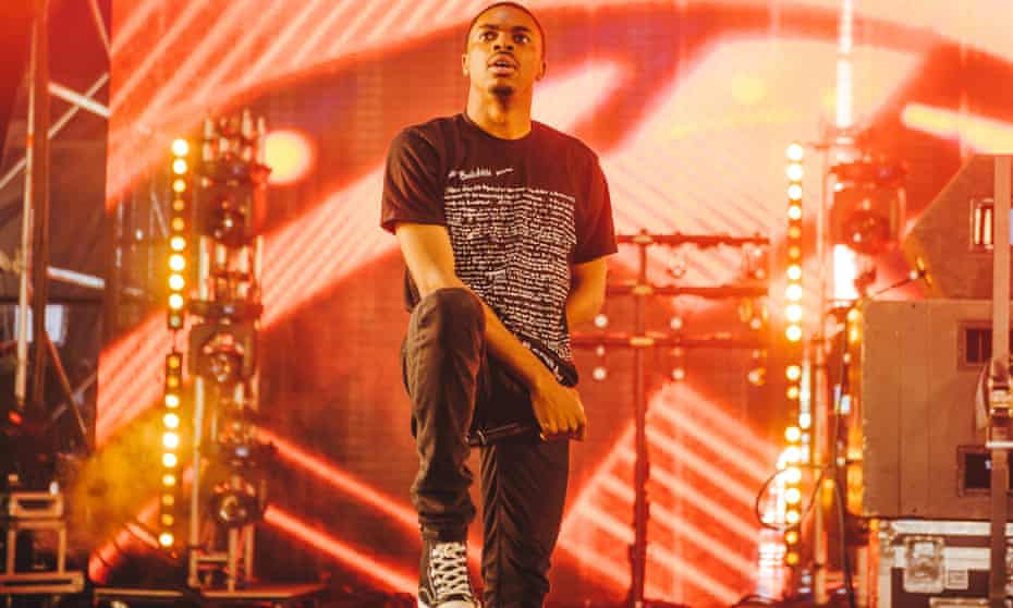 Vince Staples performs on Day 1 of the New Look Wireless Festival at Finsbury Park in July 2015