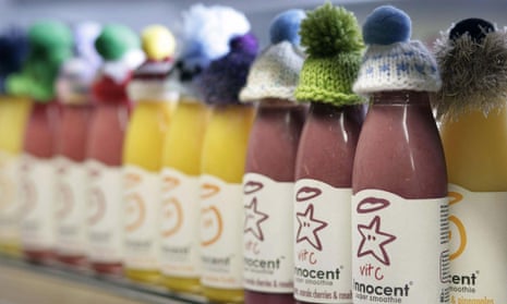 Smoothies with hats on