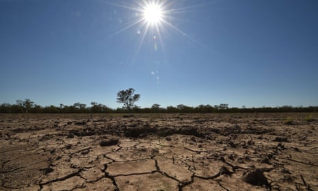 Extreme drought in northern Australia.