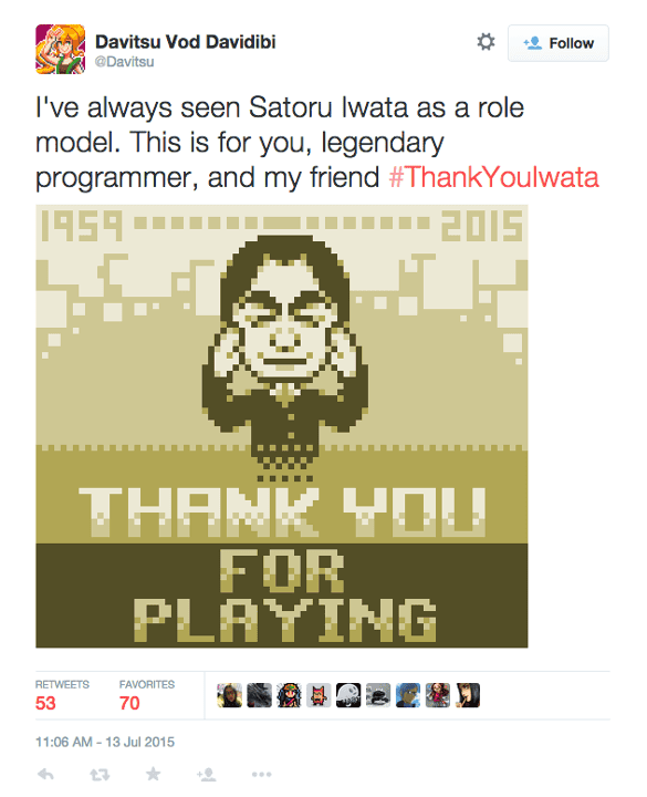 Thankyouiwata Tributes Pour In For Nintendo S President Nintendo The Guardian Thankyouiwata Tributes Pour In For Nintendo S President Nintendo The Guardian