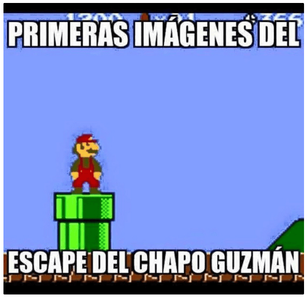 El Chapo S Prison Escape In Memes Mario Bros Shawshank And Yes