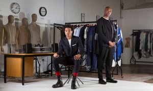Joe Casely-Hayford, OBE and his son Charlie