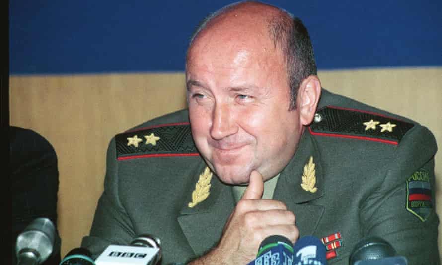 Boris Yeltsin's former chief bodyguard Alexander Korzhakov.