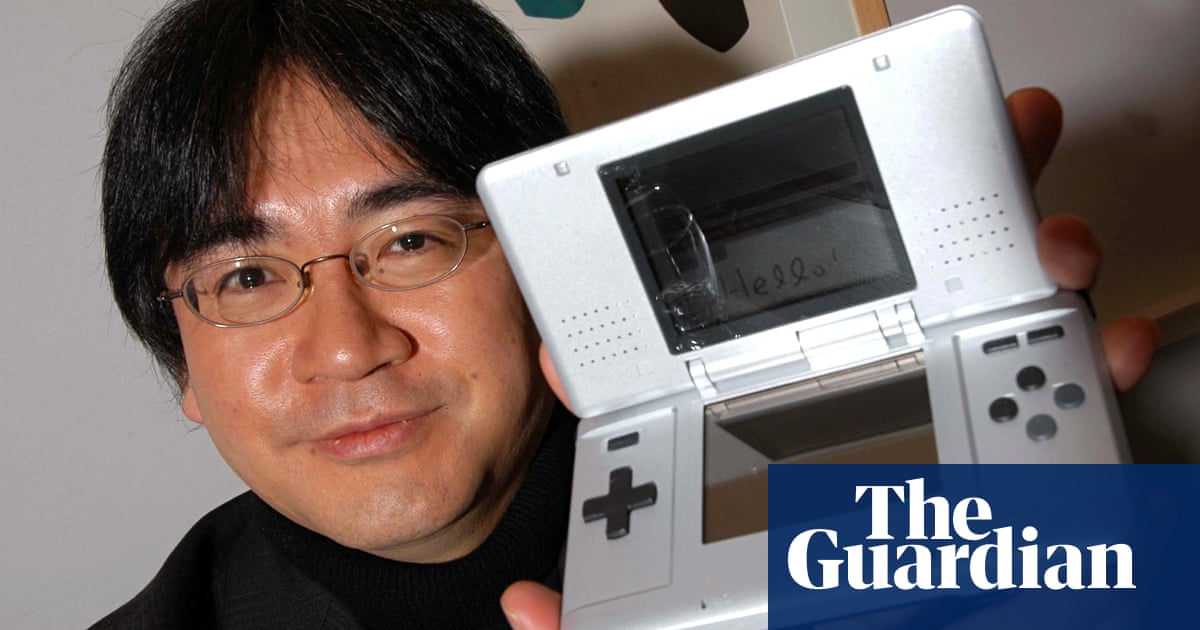 Satoru Iwata Obituary Nintendo The Guardian