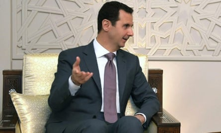 Syrian president Bashar al-Assad