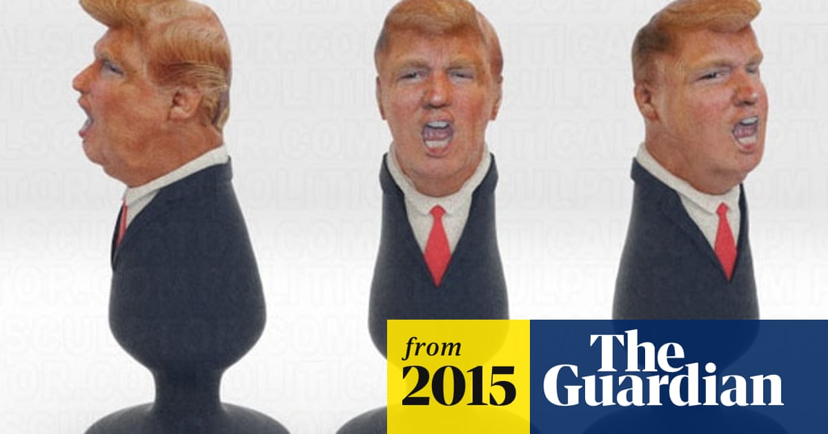 Artist 3D prints Donald Trump butt plug in protest at ...